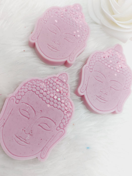 Chunky Knit Cardigan. Buddha  Heads