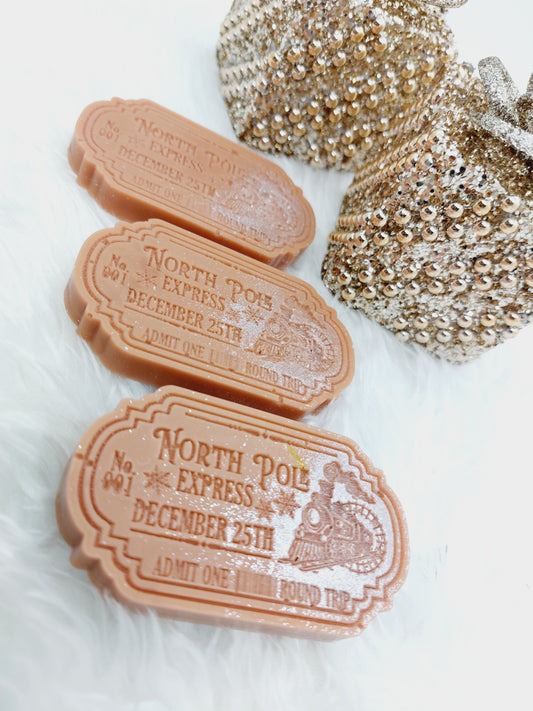 Baked Gingerbread North Pole Chunky Tab