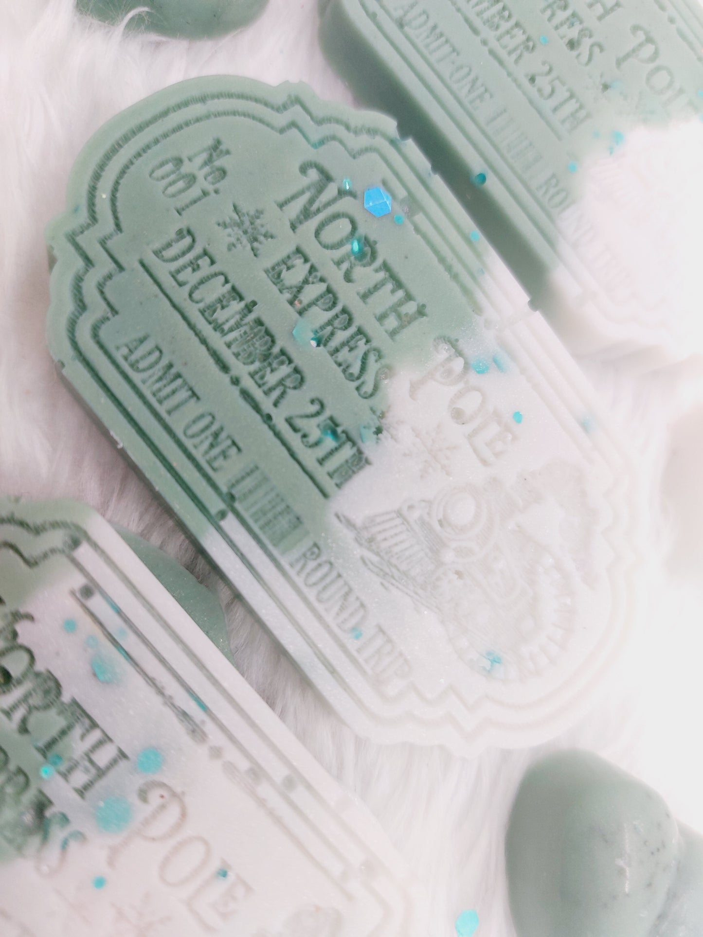 Christmas Tree. (North Pole Chunky Tab Shape)