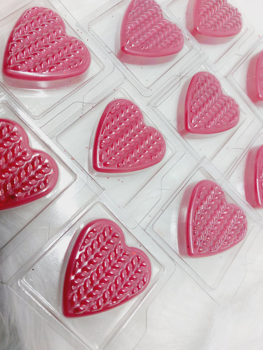 Cherry Kisses. Heart Clams