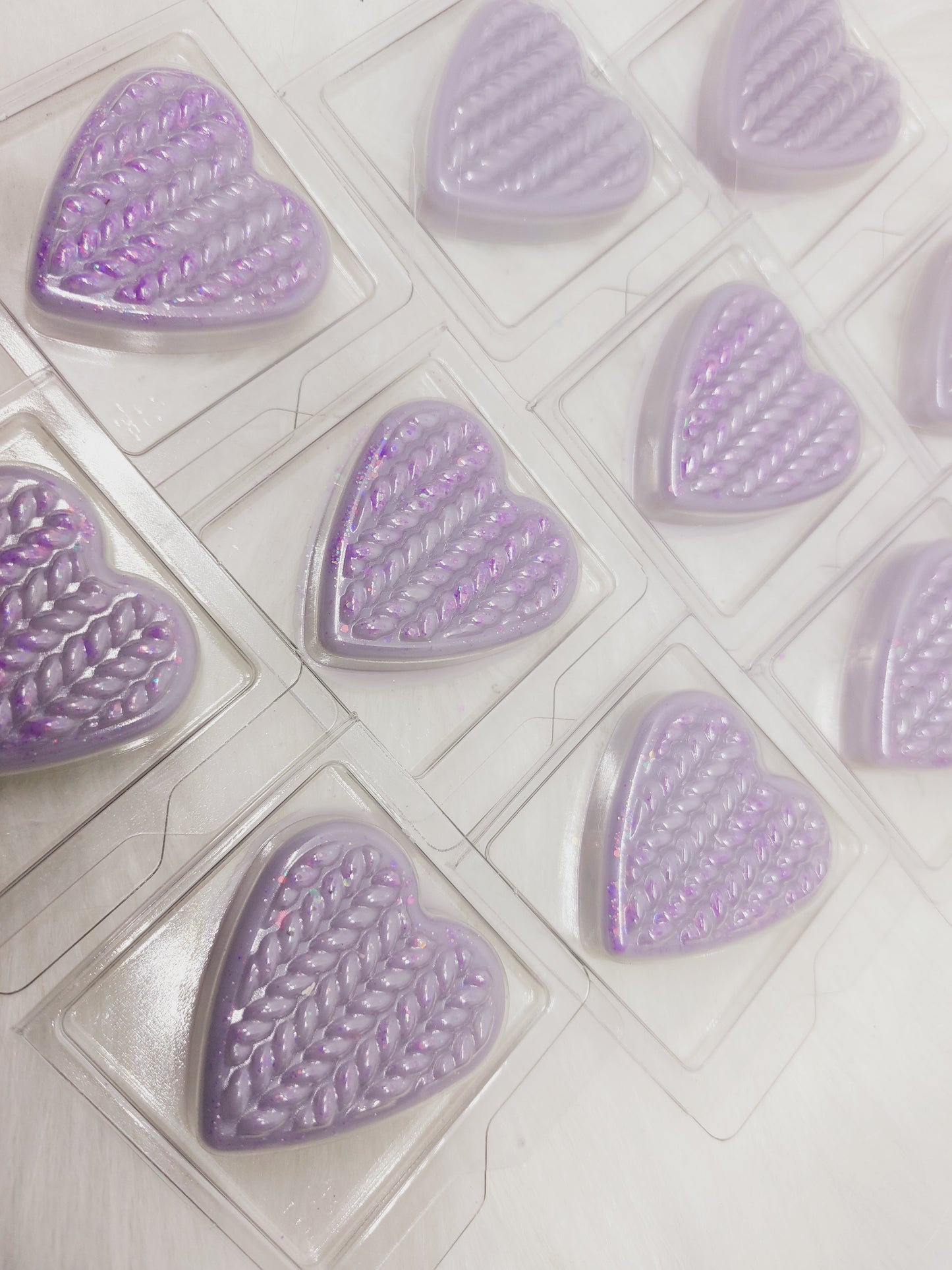 Marshmallow & Passionfruit Martini Heart Shape