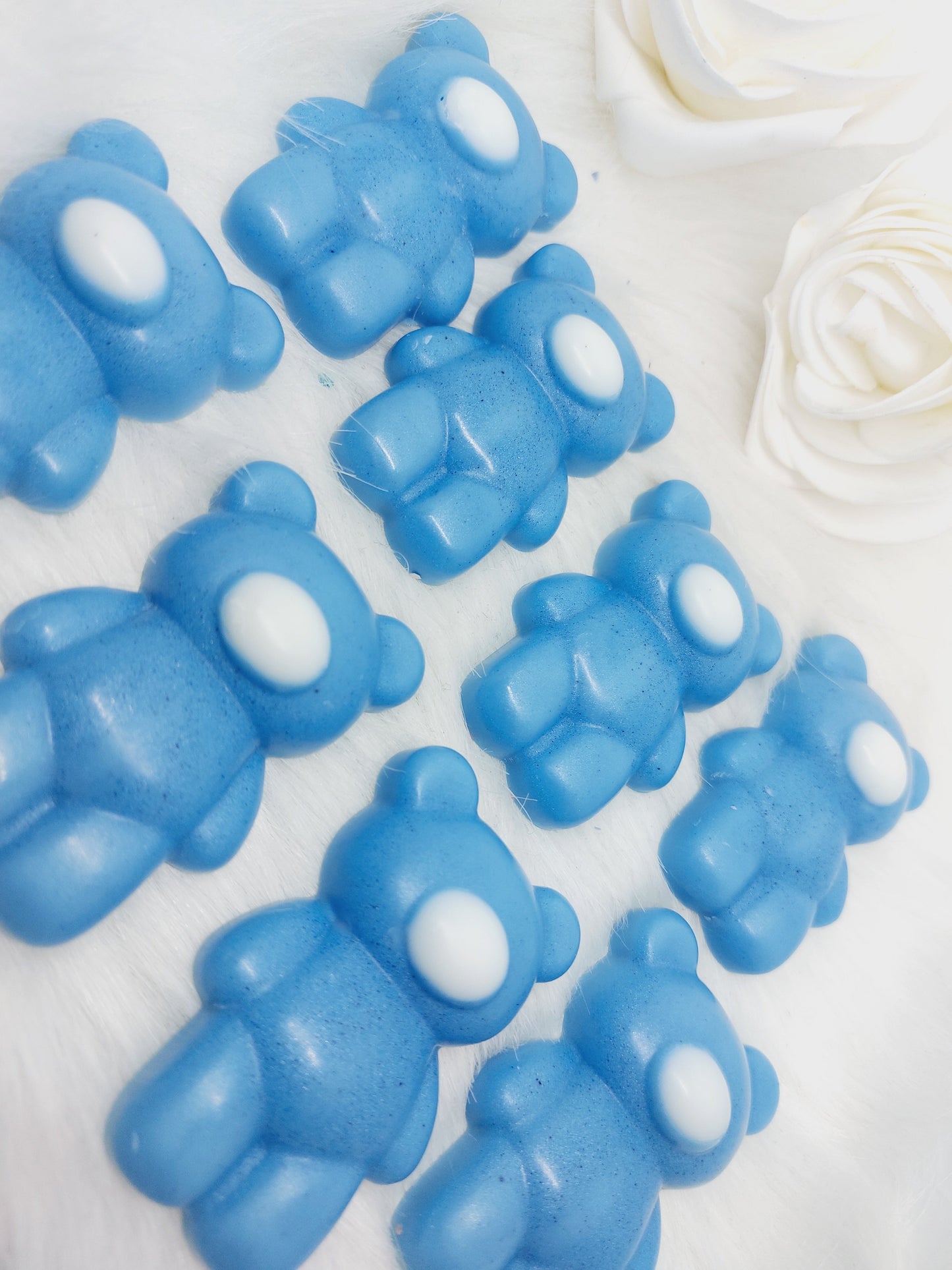 Lenor Blue Teddy Shapes