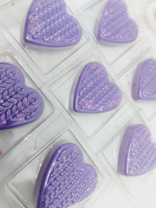 Amythest ( House Blend) Heart Clams