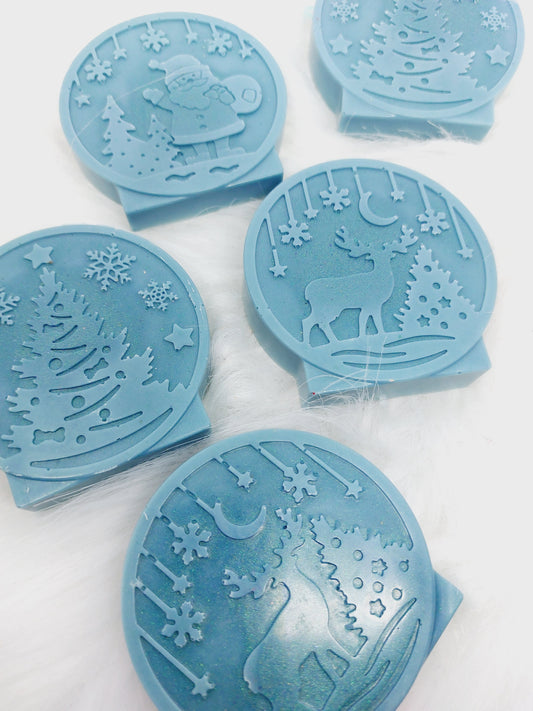 Blue Fir. Chunky Stand Shapes. Approx 40gms
