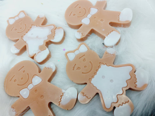 Baked Gingerbread. Large Gingerbread Man & Gingerbread Girl Shapes