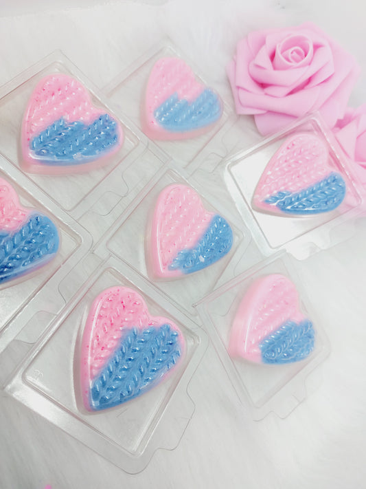 Bubblegum Squashies Heart Clams