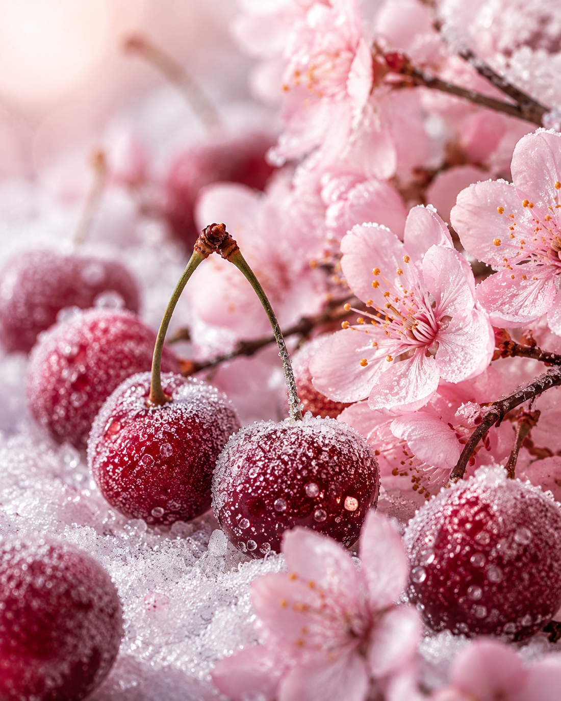 Frosted Cherry & Snow Blossom