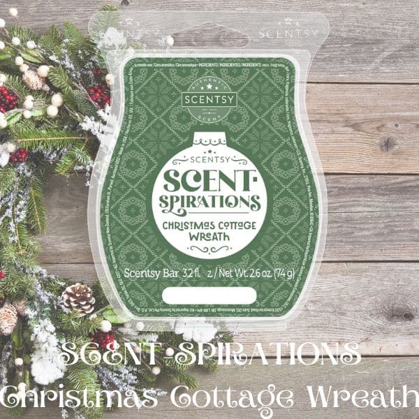 Christmas Cottage Wreath ( Sc*ntsy)