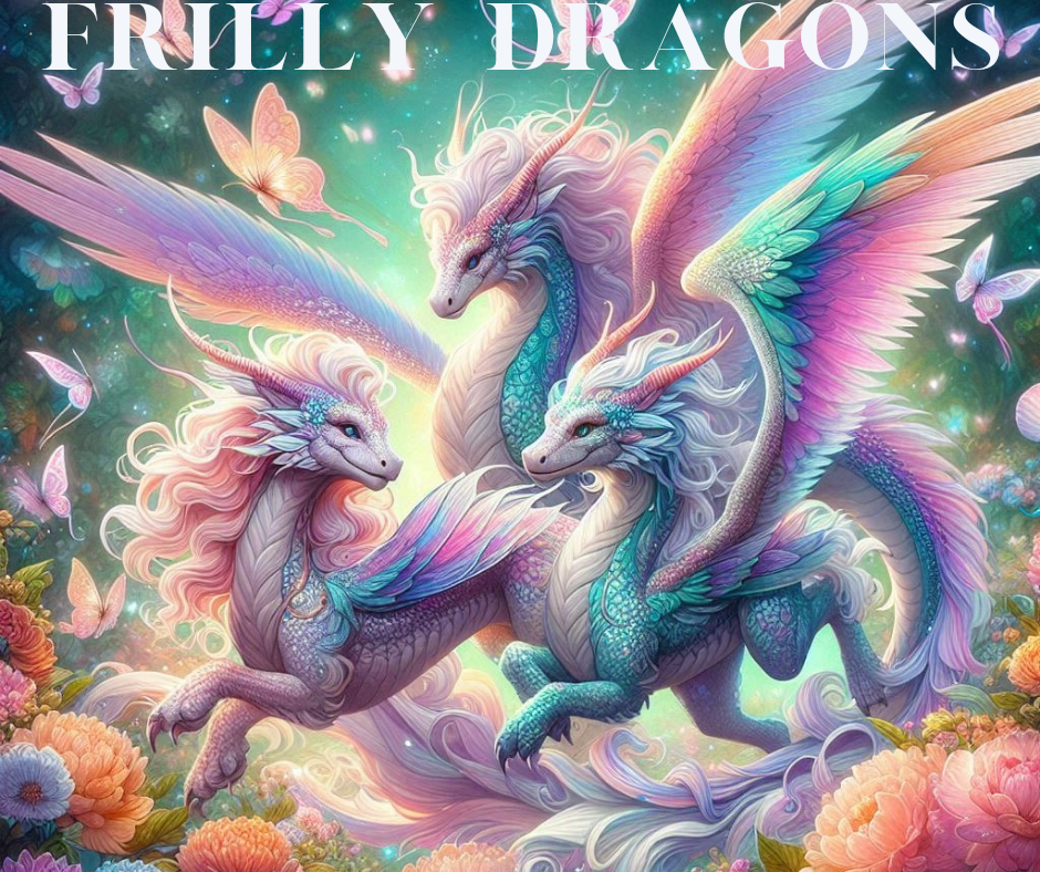 Frilly Dragon ( House Blend) Teddy Shapes