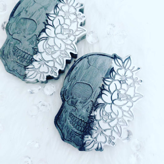 Stargazing Flower Skull