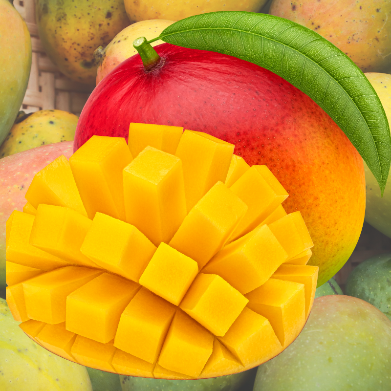 Mango Passion. Heart Clams