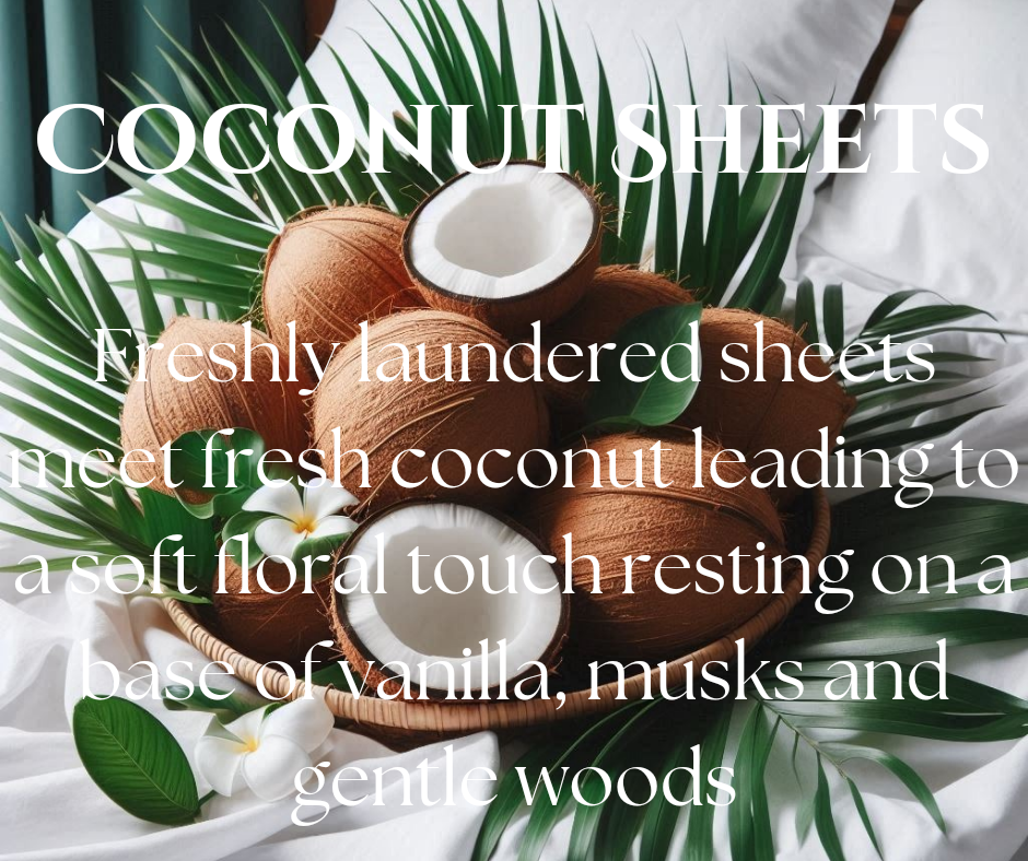 Coconut Sheets (House Blend) Heart Clams