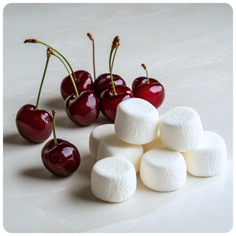 Marshmallow & Californian Cherry 12gm Shots