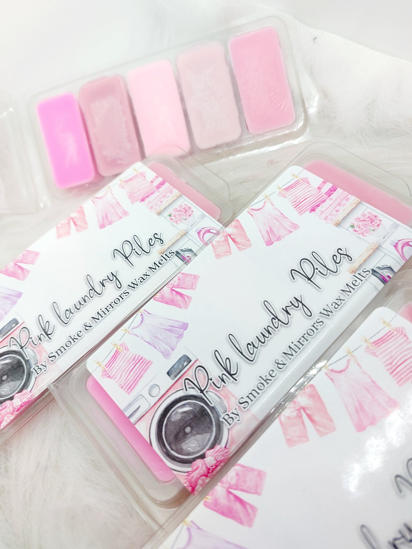 Pink Laundry Piles Collection