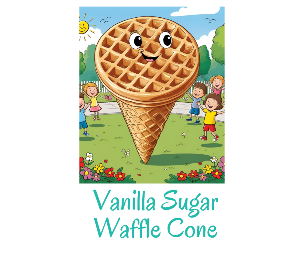 Vanilla Sugar Waffle Cone 12gm Shots