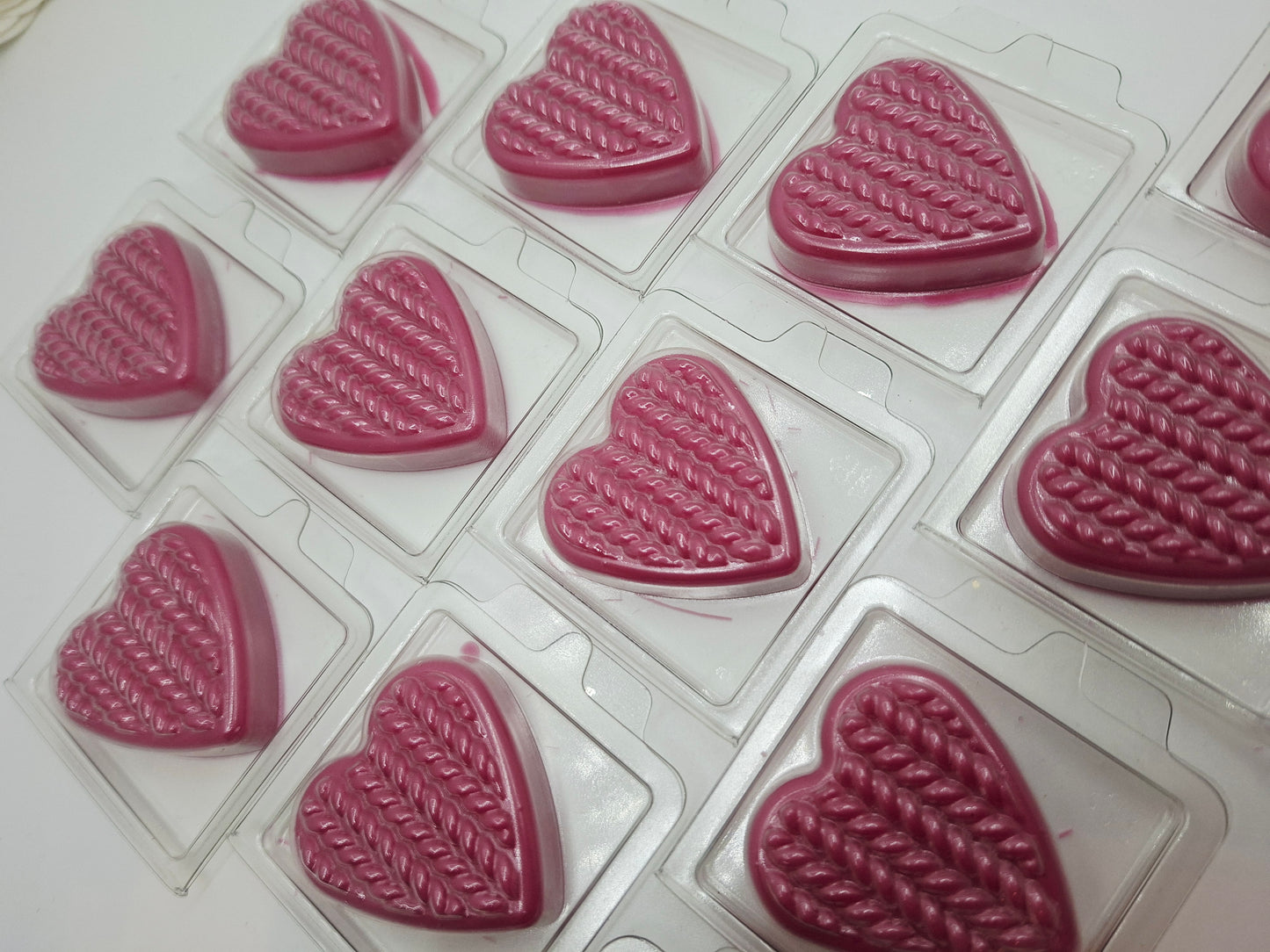 Flannel. Heart Clams