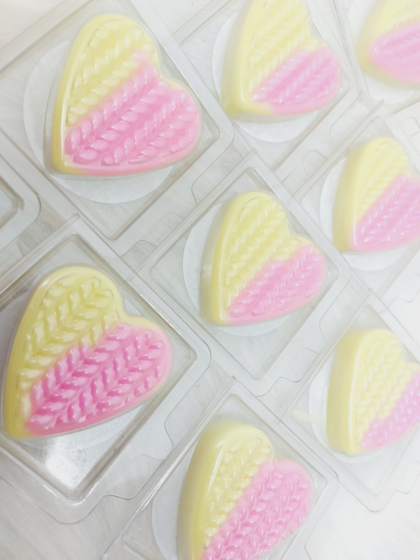 Pink Lemonade Heart Clams