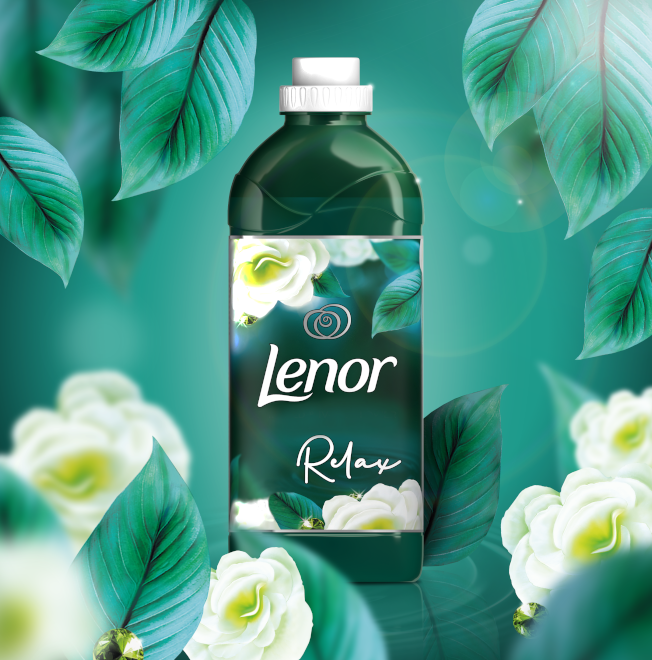 Lenor Emerald & Ivory Flower Mini Chunk Approx 15gms