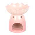 Pink Water Lily Wax Burner