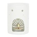White Angel Cut Out Burner