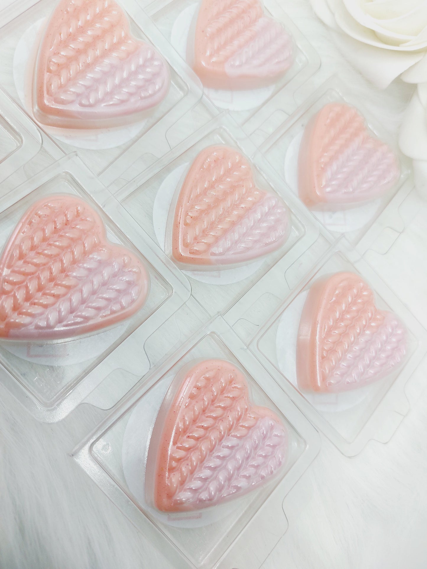 Bitter Peach ( T.F ) Heart Shapes