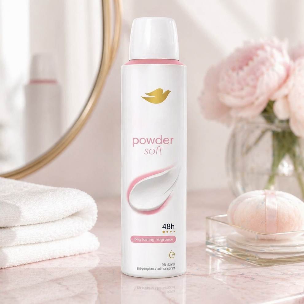 Powder Soft (Dove Deodorant) Heart Clams