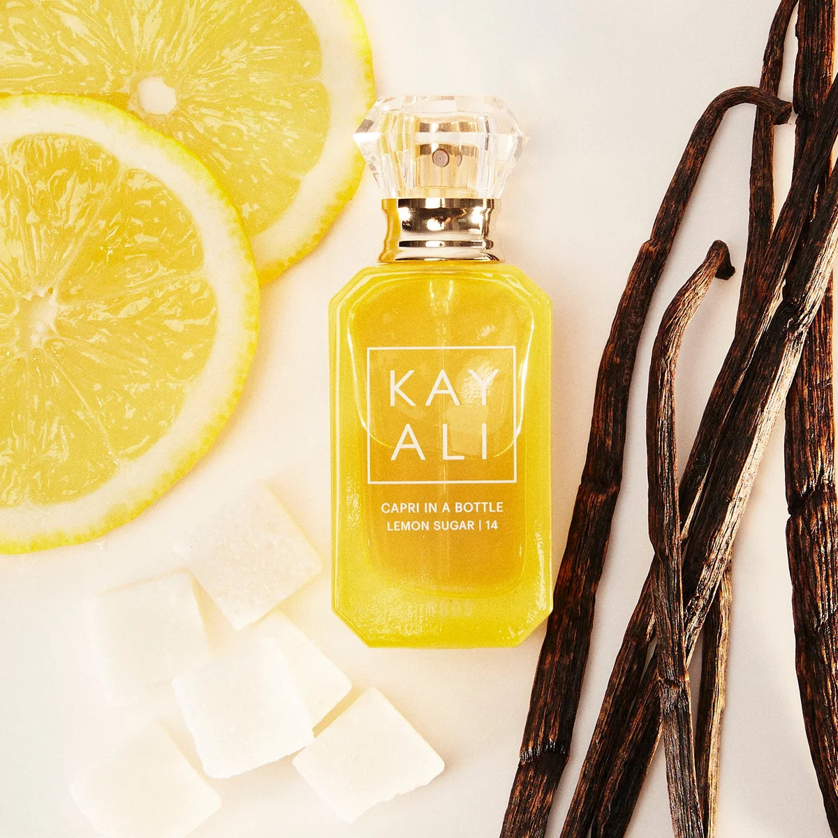 Capri Lemon Sugar (Kayali 14) Heart Clams