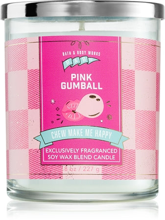 Pink Candy Gumball (BBW) Heart Clams