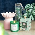 Pink Water Lily Wax Burner