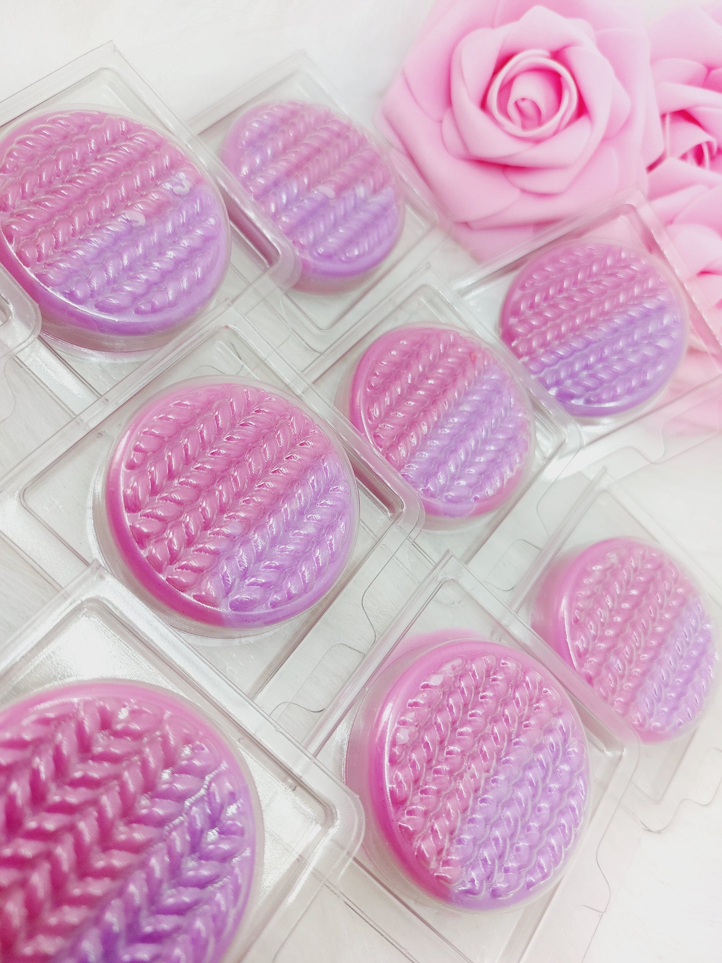 Indian Rose & Musk (Comfort) Knitted Disc Clams