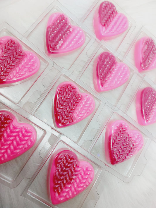 Cherry Bubblegum ( Blend) Heart Clams