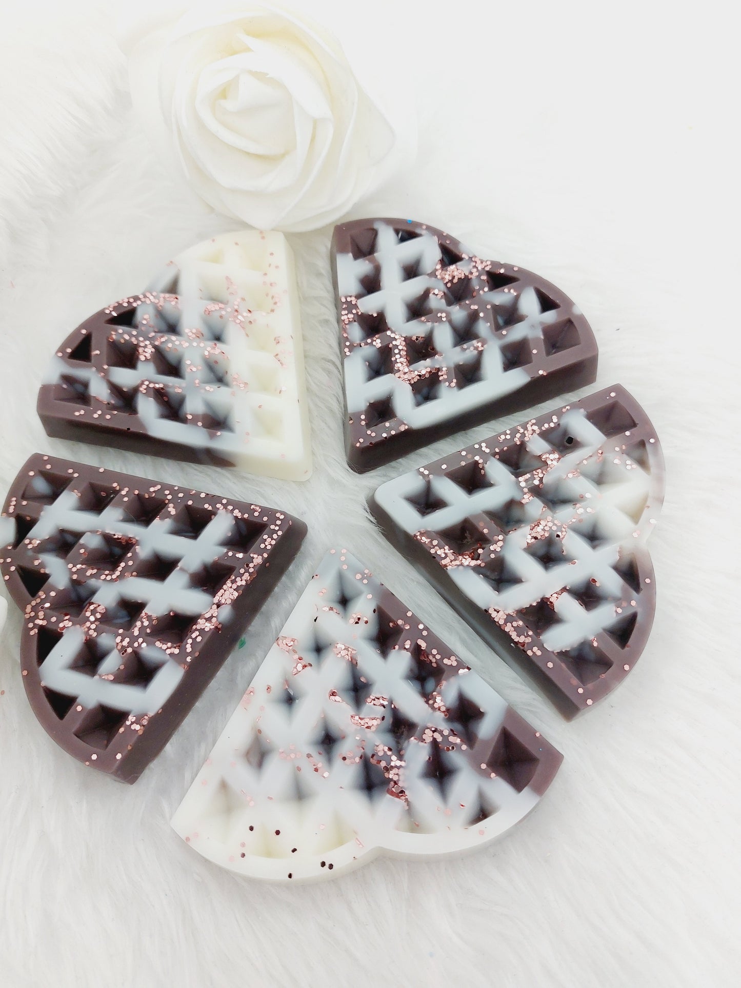 Cocoa and Patchouli waffles