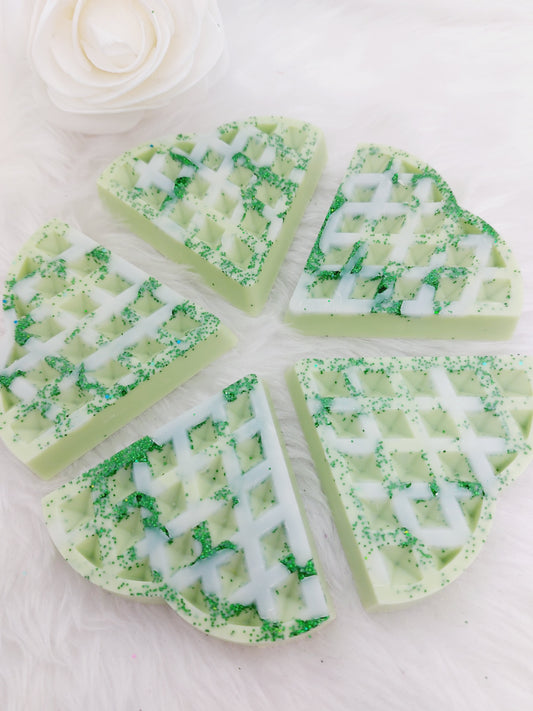 Aloe & Cucmber waffle shapes