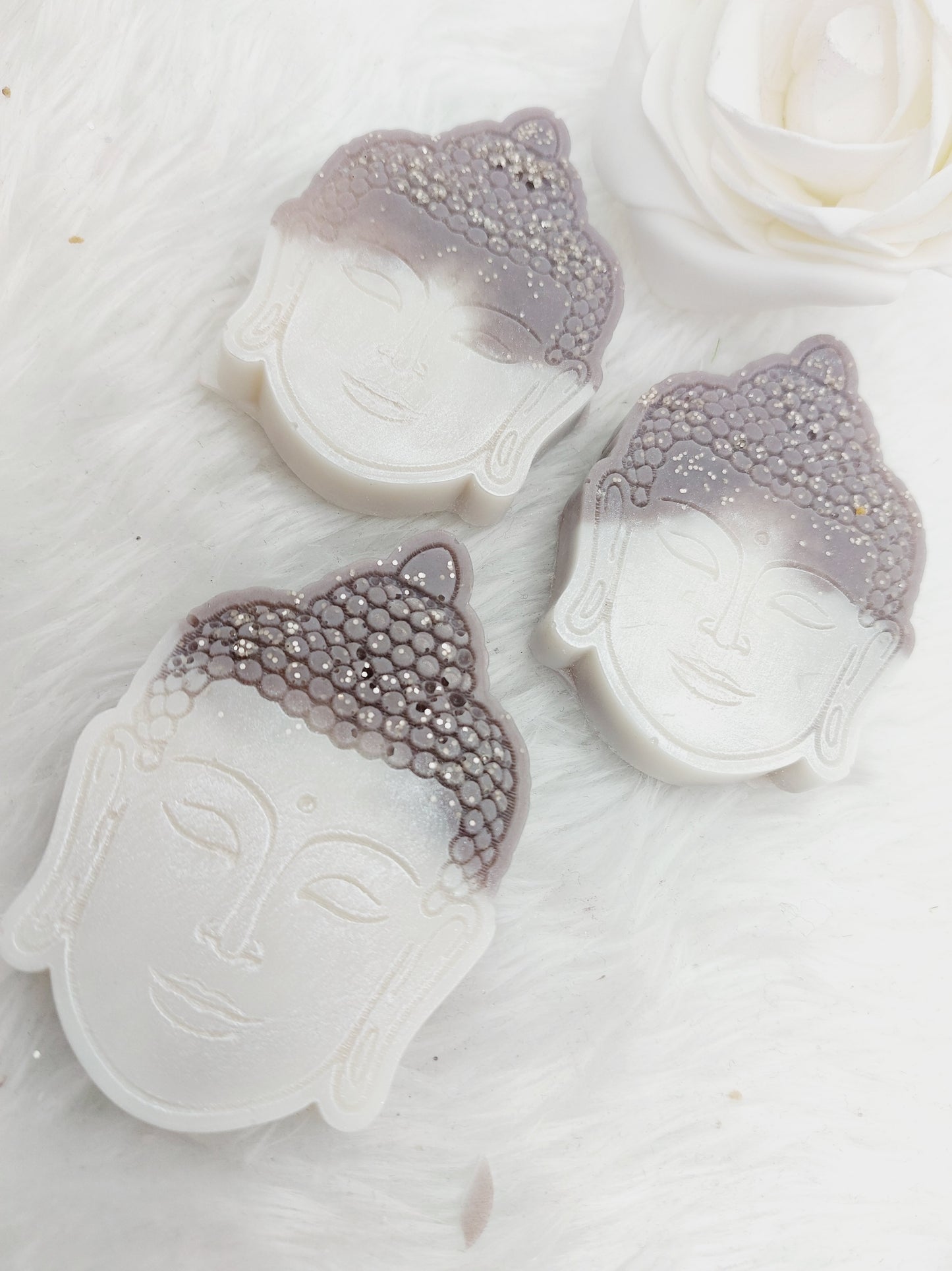 Cashmere & Cocoa Butter Buddha Heads