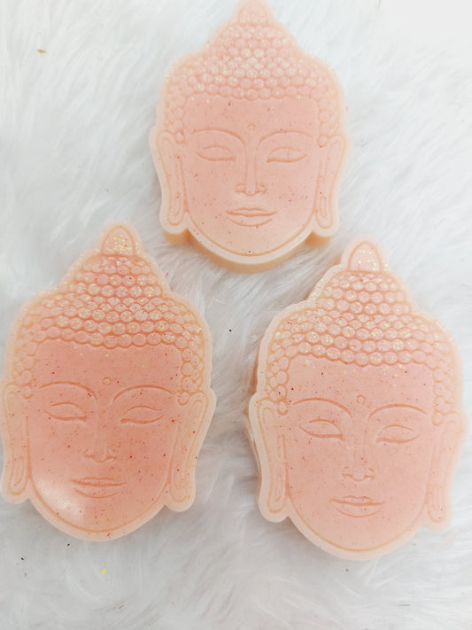 Fig Leaf & Precious Saffron Buddha Heads