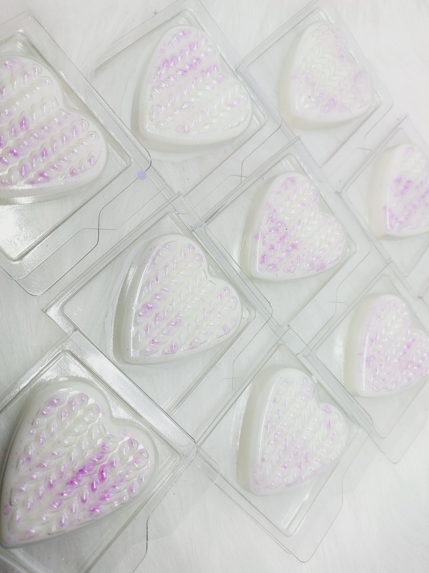 Purple Pixie ( Fairy Laundry Powder) Heart Clams