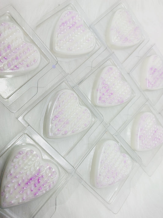 Purple Pixie ( Fairy Laundry Powder) Heart Clams