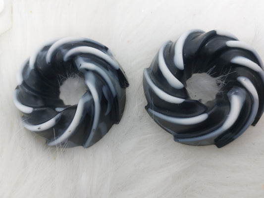 Black Coconut Chunky Scented Swirls