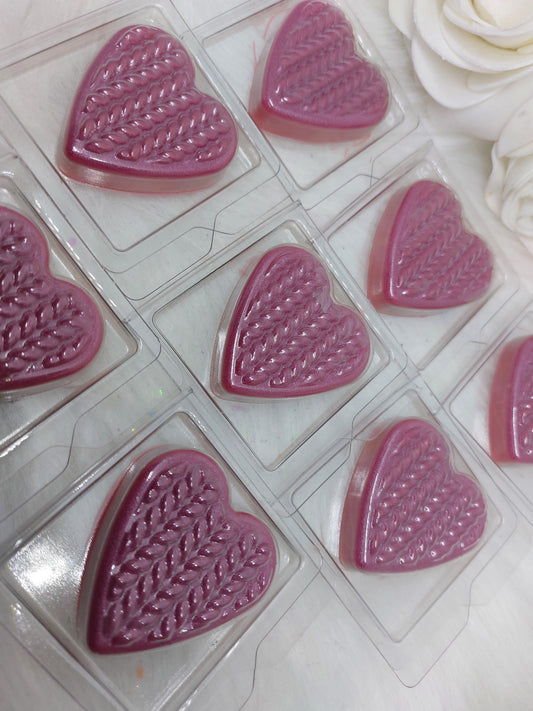 Raspberry Sandalwood ( House Blend) Heart Clams