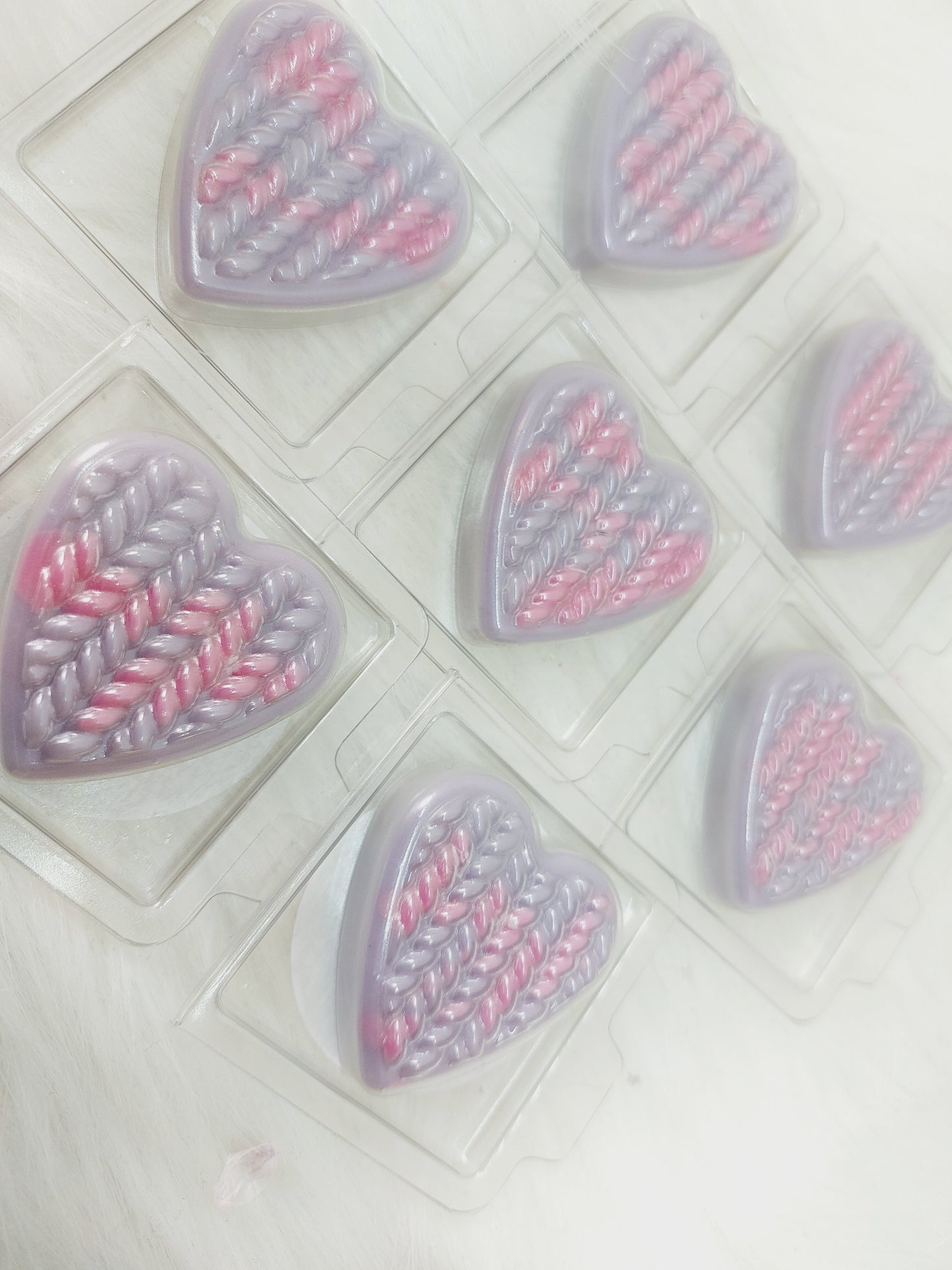 Purple Fairy Wings ( House Blend) Heart Clams