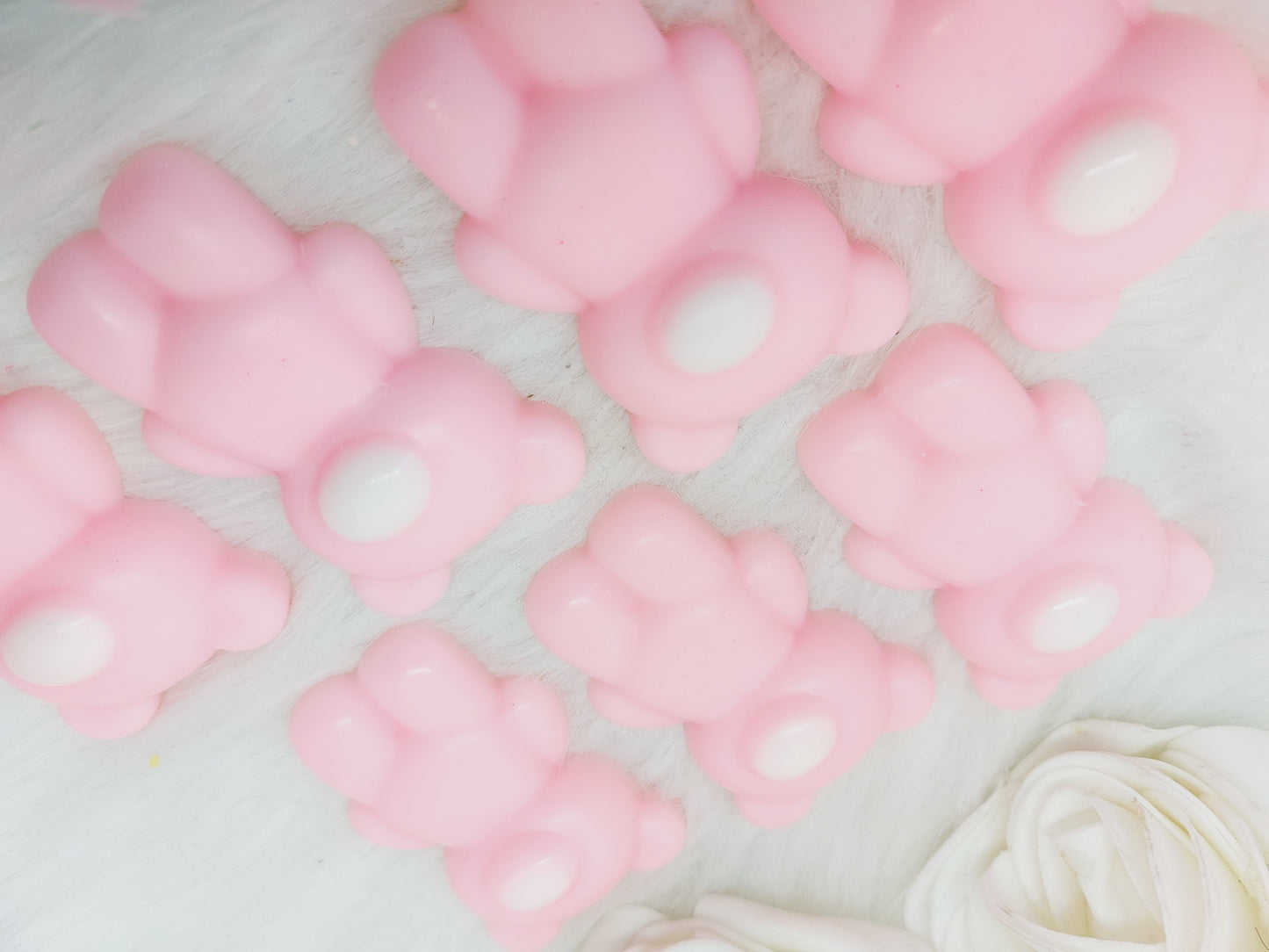 Pink Marzipan ( House Blend) Teddy Shapes