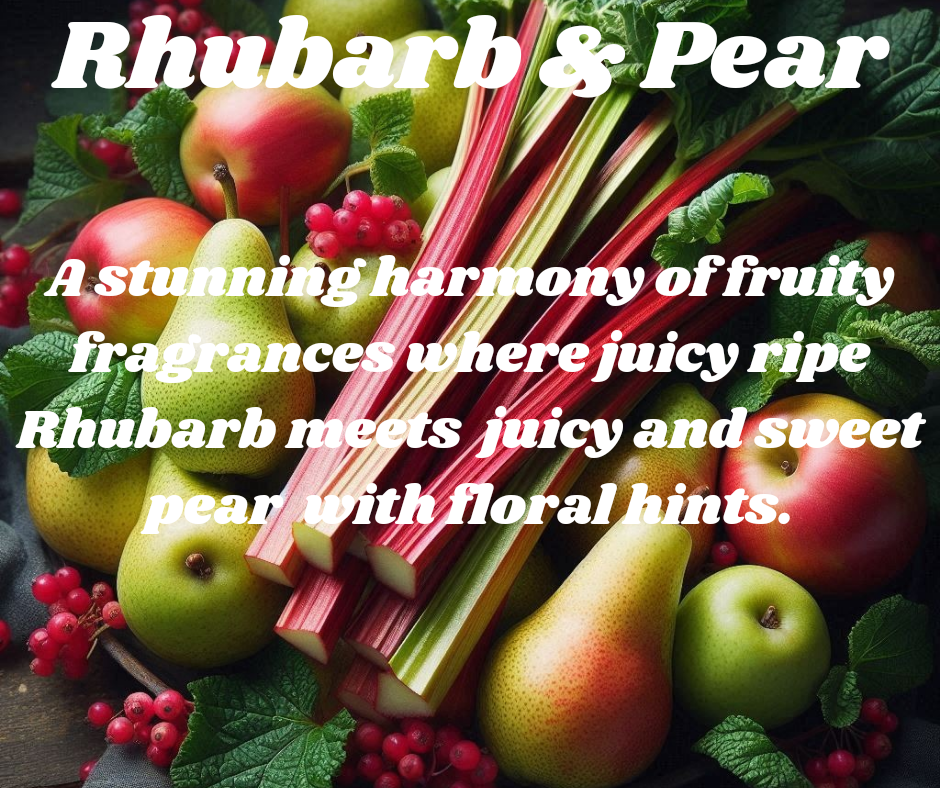 Rhubarb & Pear ( House Blend)