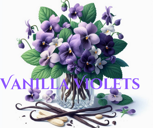 Vanilla Violets ( House Blend) Heart Clams