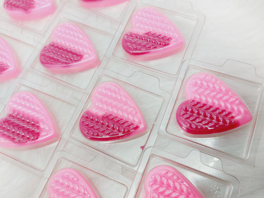 Rhubarb Bubblegum ( House Blend) Heart Clams