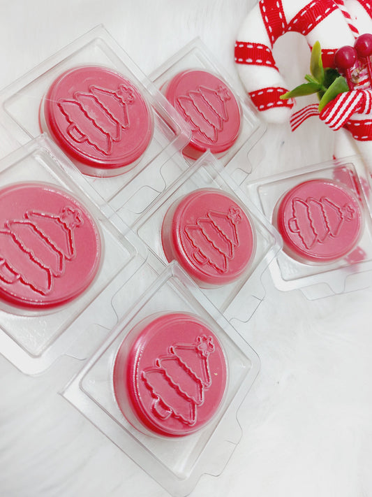 Candy Cane & Shimmering Spruce (Blend) Tree Clams