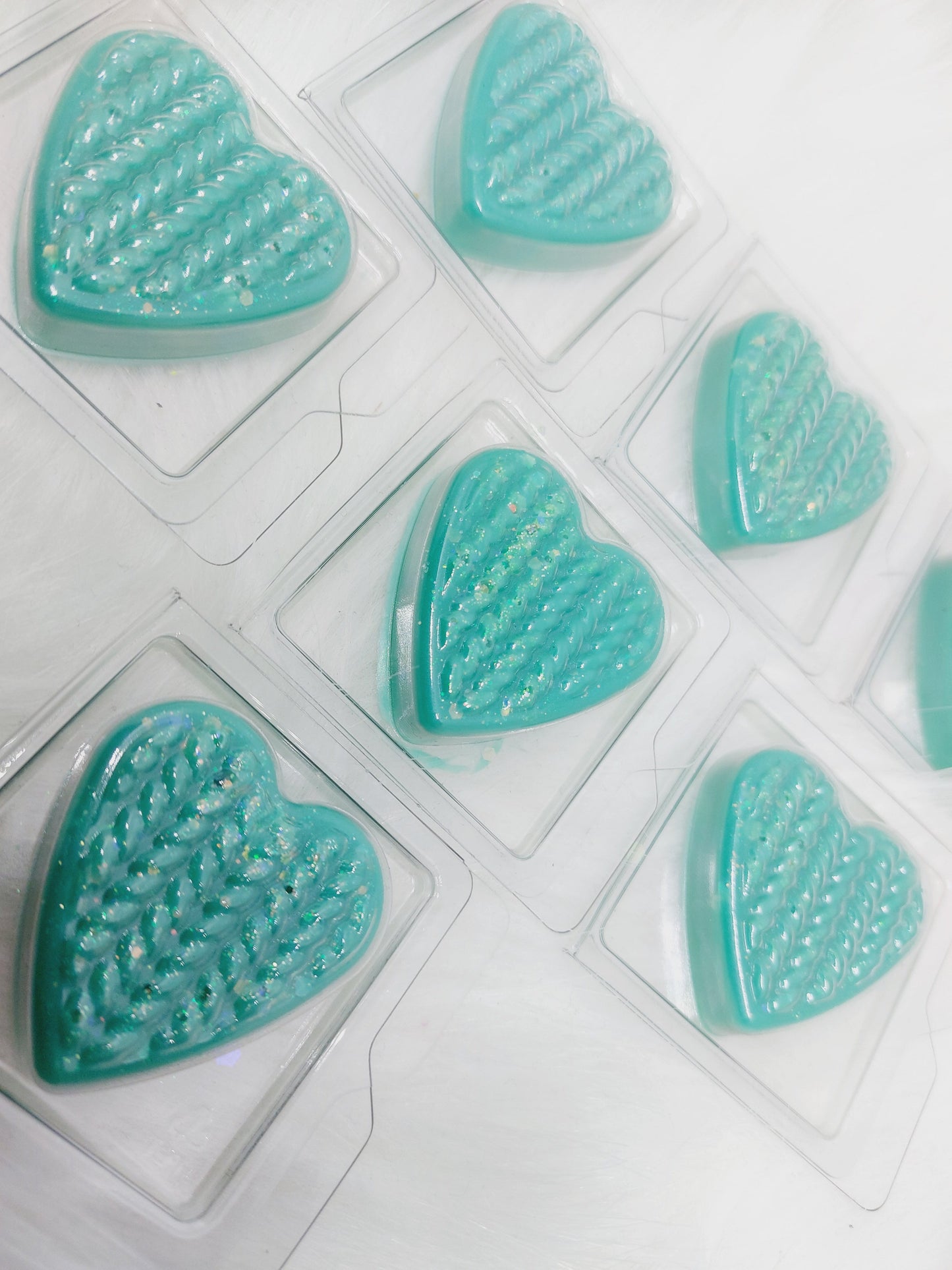 Foam Bath. Heart Clams