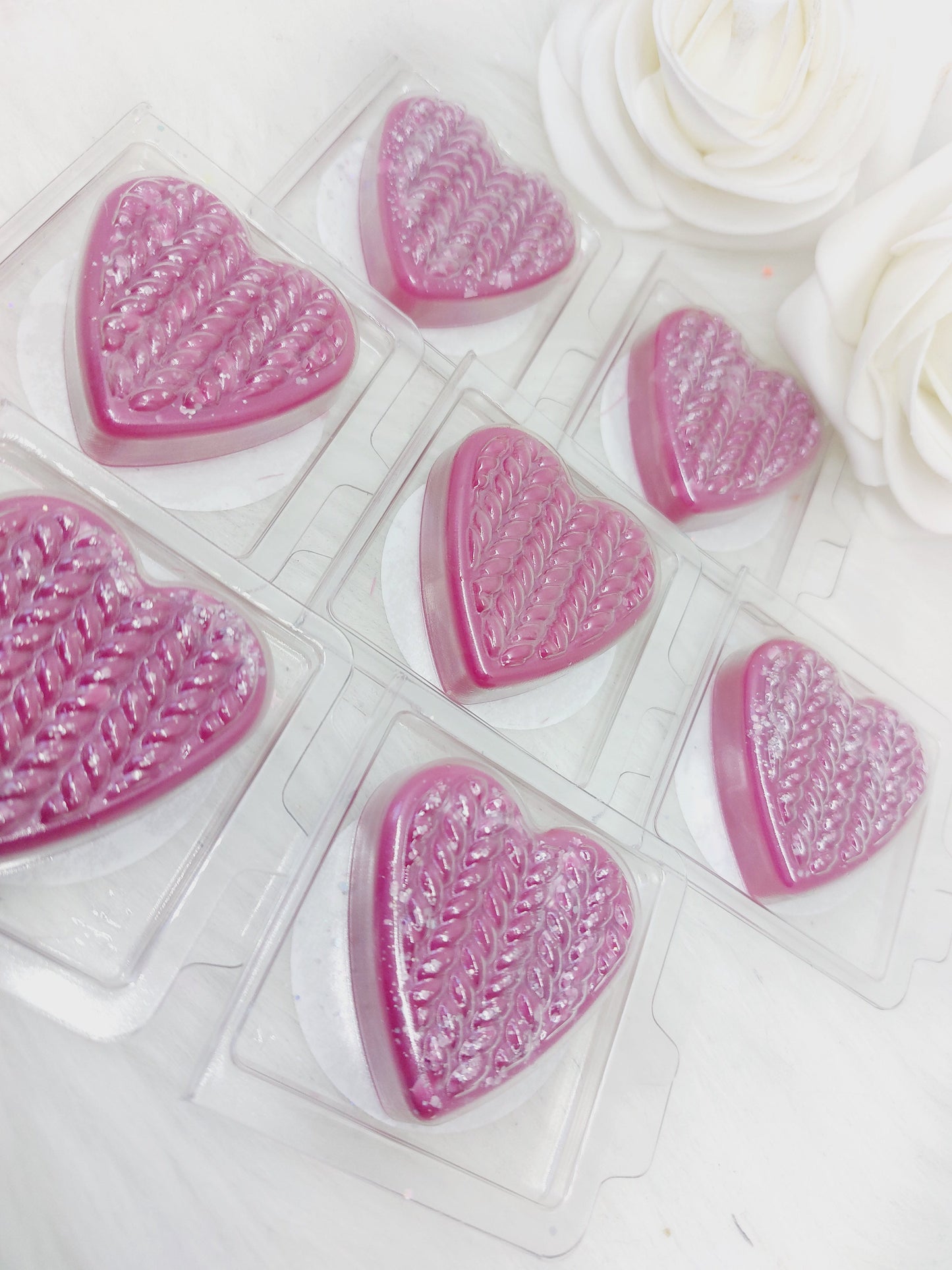 Cherry Vanilla Kisses (House Blend) Heart Clams