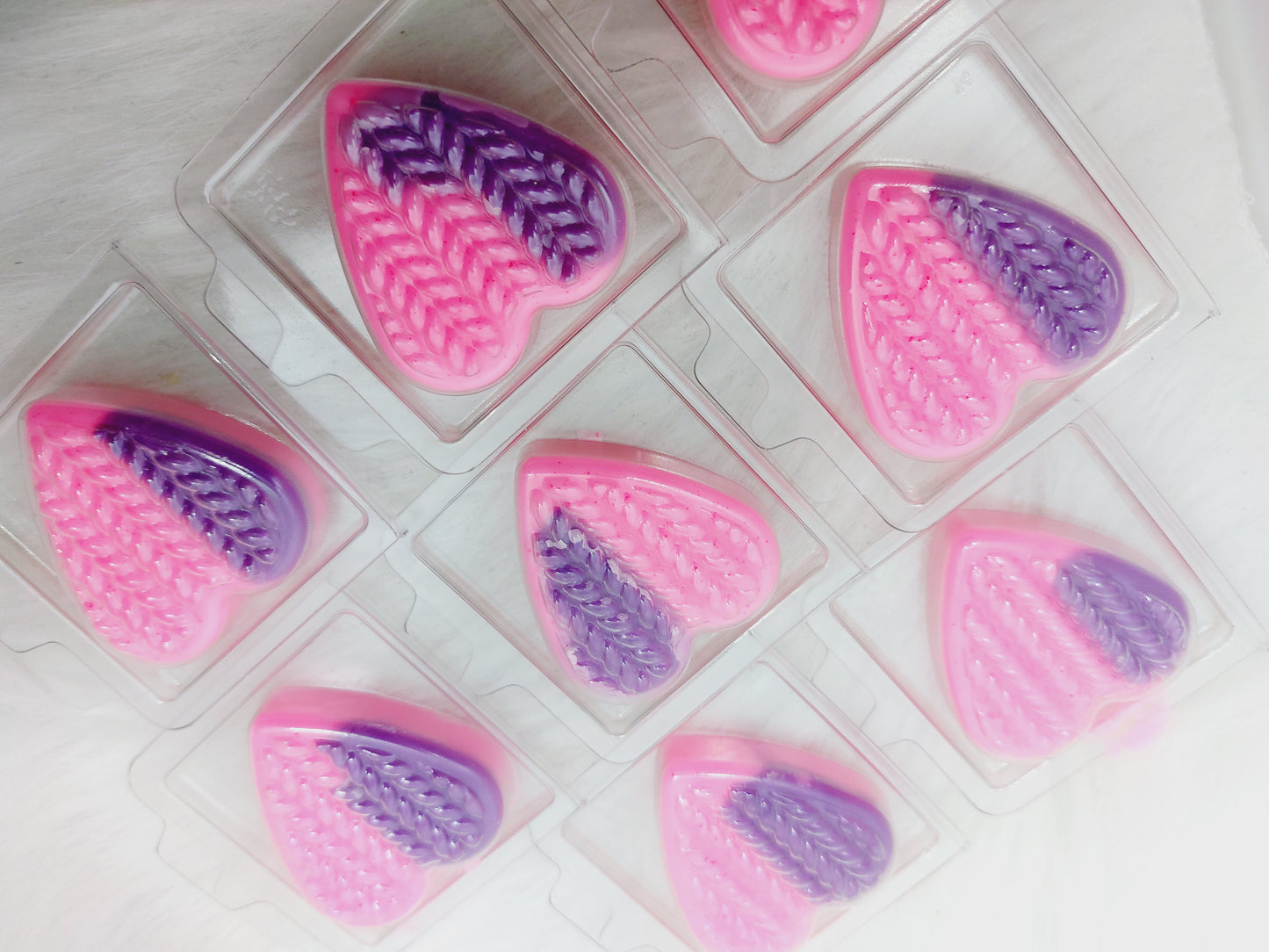 Grape Bubblegum ( Blend) Heart Clams