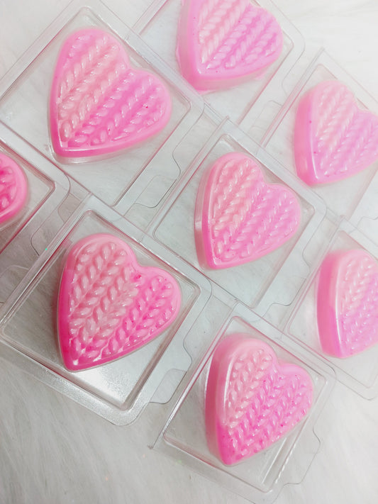 Sugared Whiskers Heart Clams