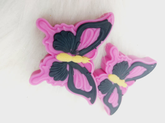Pink Sugar Butterfly Shape.